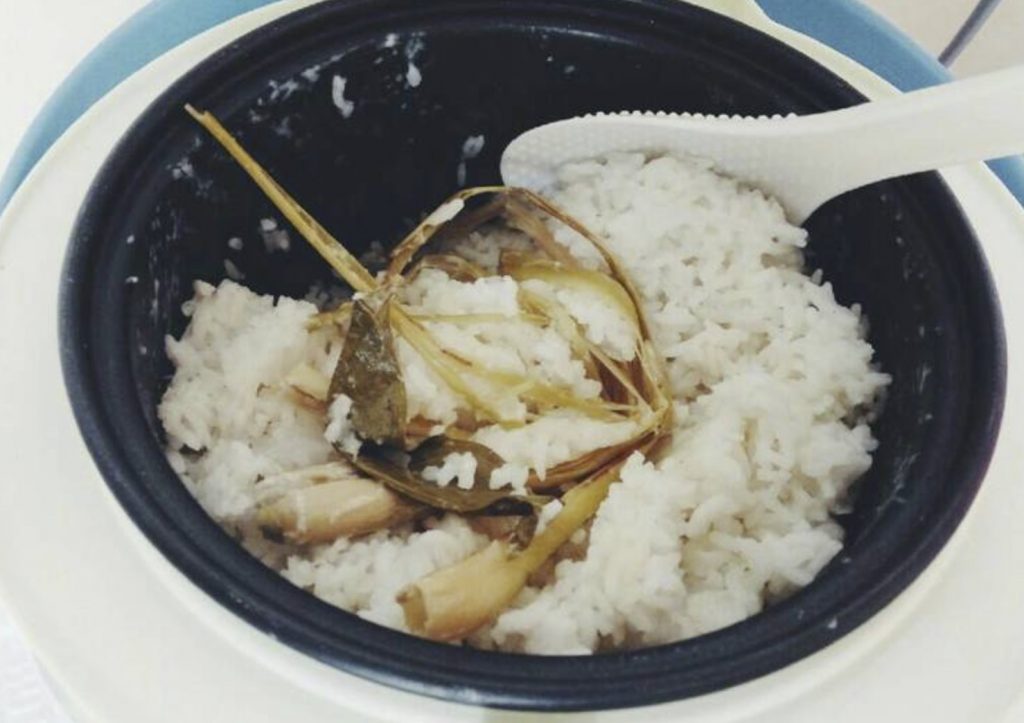 nasi uduk rice cooker